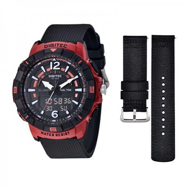 Digitec DA-2130T BK-OR-4B Black Orange Free Strap